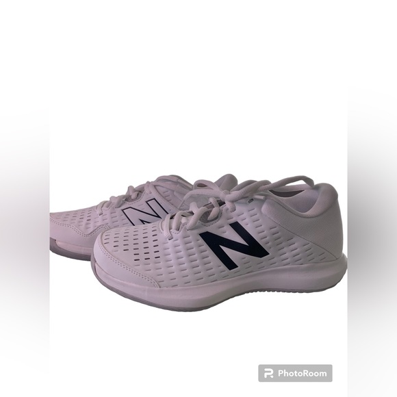 New Balance KC696WT4 Tennis Kids Color: White NWT (Also has Blue and Pink Laces) - Picture 3 of 9